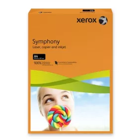   Másolópapír, színes, A4, 80 g, XEROX Symphony, narancs (intenzív) (LX93953)