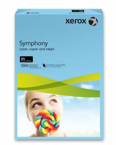 Másolópapír, színes, A4, 80 g, XEROX Symphony, sötétkék (intenzív) (LX93959)