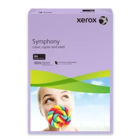   Másolópapír, színes, A4, 80 g, XEROX Symphony, lila (közép) (LX93969)