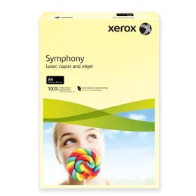   Másolópapír, színes, A4, 80 g, XEROX Symphony, világossárga (pasztell) (LX93975)