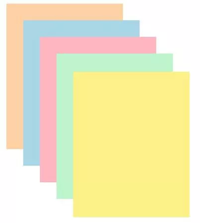 Másolópapír, színes, A4, 80 g, 5x50 lap, XEROX Symphony, pasztell mix (LX94182)