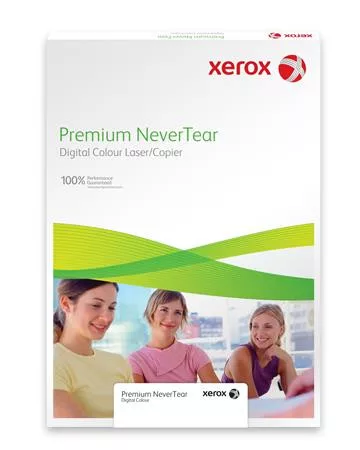 Speciális média, téphetetlen, A4, 95 mikron, műanyag alapú, vízálló, XEROX Nevertear (LX98056)