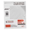 Maszk, FFP2, 5 rétegű, 20 db, fehér (ME1034H)