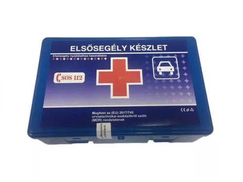 Elsősegély felszerelés személygépkocsihoz B típusú (ME1068)