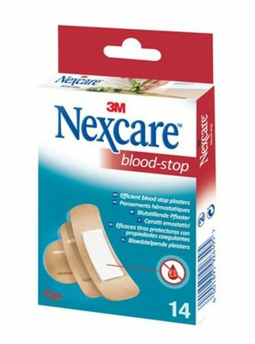 Sebtapasz, vérzéscsillapító, 14 db, 3M Nexcare Blood Stop (ME28)