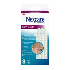   Sebzáró csík, vegyes méret, 8db, 3M Nexcare SteriStrip (ME704)
