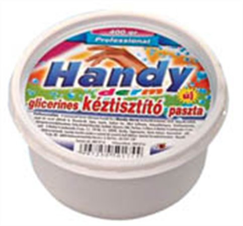 Kéztisztító krém, 400 g, glicerines Handy Derm (ME780)