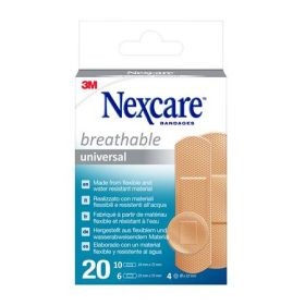  Sebtapasz, vízálló, általános, vegyes méret, 20 db, 3M Nexcare Universal (ME813)