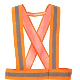 Kantár, jól láthatósági, narancssárga, Hi-Vis (MED174)