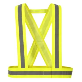 Kantár, jól láthatósági, sárga, Hi-Vis (MED175)