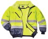 Munkavédelmi kabát, jól láthatósági, 3 az 1-ben, L méret  Hi-Vis, sárga-tengerészkék (MED180)