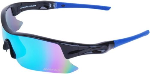 Napszemüveg polarizált lencsével, AVATAR Shield, fekete (MENSZ007)