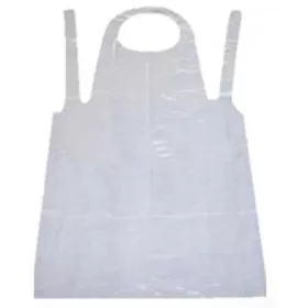 Fóliakötény, fehér, 80x125 (MER015)