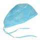 Műtős sapka, kerek forma, hátul megköthető, kék (MER066)
