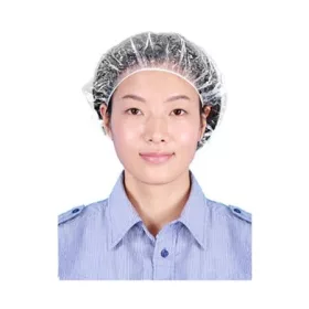 Zuhanysapka, egyszer használatos, víztiszta (MER069)