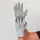 Védőkesztyű, HPPE, tenyerén PU mártott, vágásbiztos, S méret, szürke (MER084)
