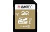 Memóriakártya, SDHC, 32GB, UHS-I/U1, 85/20 MB/s, EMTEC Elite Gold (MESD32GE)