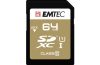 Memóriakártya, SDXC, 64GB, UHS-I/U1, 85/20 MB/s, EMTEC Elite Gold (MESD64GE)