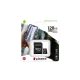 Memóriakártya, microSDXC, 128GB, CL10/UHS-I/U1/V10/A1, adapter, KINGSTON Canvas Select Plus (MKMS128GCP)