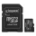 Memóriakártya, microSDXC, 256GB, C10/UHS-I/U1/V10/A1, Gen3, adapter, KINGSTON Canvas Select Plus (MKMS256CS3)