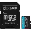 Memóriakártya, microSDXC, 512GB, C10/UHS-I/U3/V30/A2, Gen4, adapter, KINGSTON Canvas Go! Plus (MKMS512CG4)