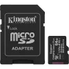 Memóriakártya, microSDXC, 64GB, C10/UHS-I/U1/V10/A1, Gen3, adapter, KINGSTON Canvas Select Plus (MKMS64CS3)