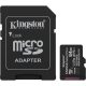 Memóriakártya, microSDXC, 64GB, C10/UHS-I/U1-U3/V10-V30/A1, Gen3, adapter, KINGSTON Canvas Select Plus (MKMS64CS3)
