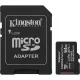 Memóriakártya, microSDXC, 64GB, C10/UHS-I/U1/V10/A1, Gen3, adapter, KINGSTON Canvas Select Plus (MKMS64CS3)