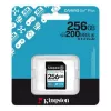 Memóriakártya, SDXC, 256GB, C10/UHS-I/U3/V30, Gen4,KINGSTON Canvas Go! Plus (MKS256CG4)