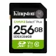 Memóriakártya, SDXC, 256GB, C10/UHS-I/U1/V10, Gen3, KINGSTON Canvas Select Plus (MKS256CS3)