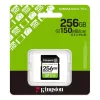Memóriakártya, SDXC, 256GB, C10/UHS-I/U1/V10, Gen3, KINGSTON Canvas Select Plus (MKS256CS3)