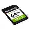 Memóriakártya, SDXC, 64GB, C10/UHS-I/U1/V10, Gen3, KINGSTON Canvas Select Plus (MKS64CS3)