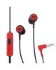 Fülhallgató, mikrofonnal, MAXELL Tips, piros-fekete (MXFTRB)