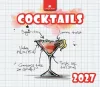 Naptár, asztali, havi, álló, mini, DAYLINER Cocktails (NACOFALCOU)