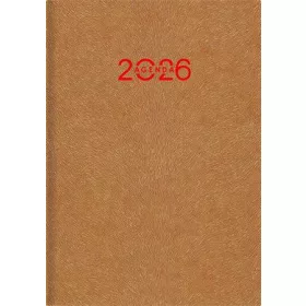   Naptár, tervező, A5, napi, DAYLINER Animal, Gazelle-okker (NANA5GAU)