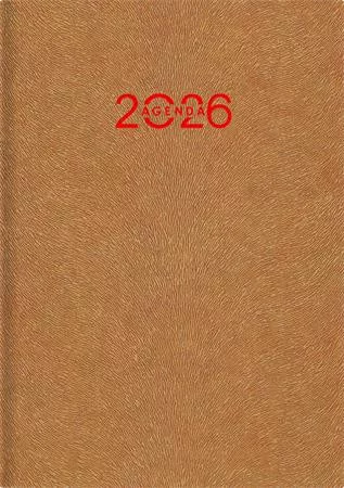 Naptár, tervező, A5, napi, DAYLINER Animal, Gazelle-okker (NANA5GAU)