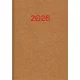 Naptár, tervező, A5, napi, DAYLINER Animal, Gazelle-okker (NANA5GAU)