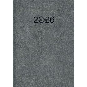   Naptár, tervező, A5, heti, DAYLINER Animal, Wolf-szürke (NANA5HWU)