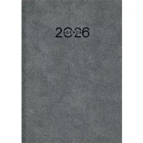   Naptár, tervező, A5, heti, DAYLINER Animal, Wolf-szürke (NANA5HWU)