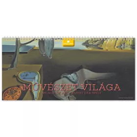   Naptár, asztali, álló, DAYLINER Művészet világa (NAS5007U)