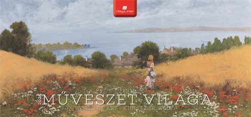 Naptár, asztali, álló, DAYLINER Művészet világa (NAS5007U)