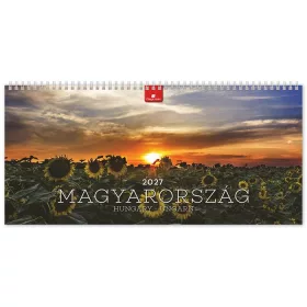 Naptár, asztali, álló, DAYLINER Magyarország (NAS5009U)