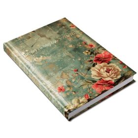   Tanári zsebkönyv, 2025/2026 tanév, A5, heti, REALSYSTEM, vintage (NAT53116625)