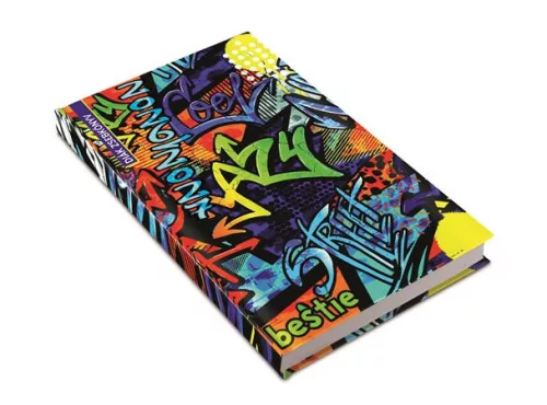 Diák zsebkönyv, heti, 2026/2027 tanév, REALSYSTEM, graffiti (NAT531360U)