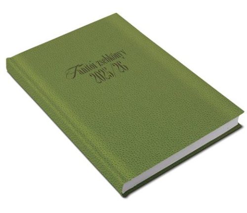 Tanítói zsebkönyv, A5, heti, 2025/2026 tanév, REALSYSTEM, zöld (NAT53170826)