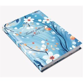   Tanítói zsebkönyv, A5, heti, 2025/2026 tanév, REALSYSTEM, szirmok (NAT53176025)