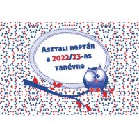 Asztali naptárak és hátlapok