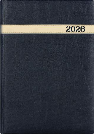 Naptár, tervező, B5, heti, DAYLINER, The Boss, fekete (NBOHFKU)