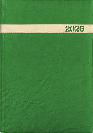 Naptár, tervező, B5, heti, DAYLINER, The Boss, zöld (NBOHZOU)