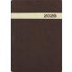 Naptár, tervező, A5, napi, DAYLINER, The Boss, barna (NBONBAU)